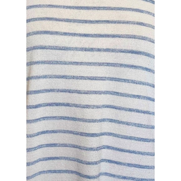 Banana Republic Womens Sweater Knit Striped Round Hemmed Coastal Size Small - Picture 7 of 12